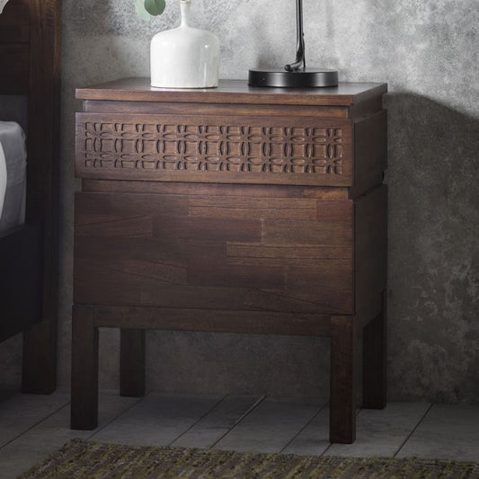Morocco Bedside 2 Drawer Chest