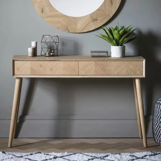 Mila 2 Drawer Console Table